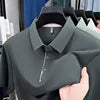 Men's Quick-Dry Business Polo Shirt – Breathable Smart Casual Top