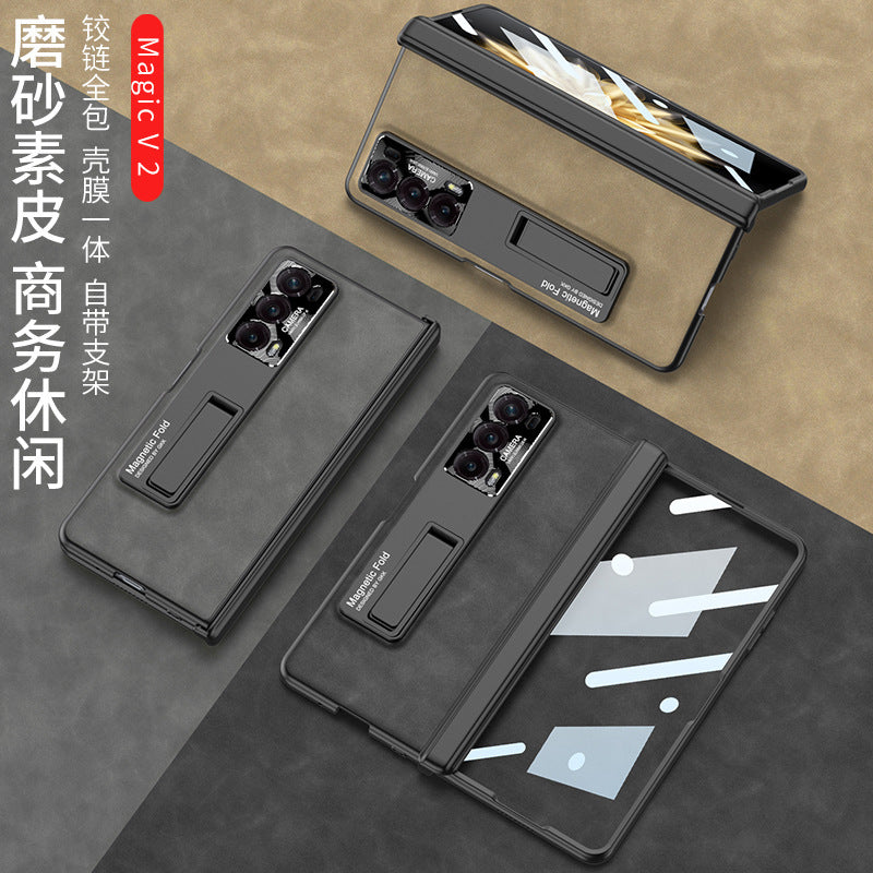 For Honor MagicV2 Phone Case Folding Screen Magnetic Hinge V2 Anti-Drop Protection Full Covering Case Fashion