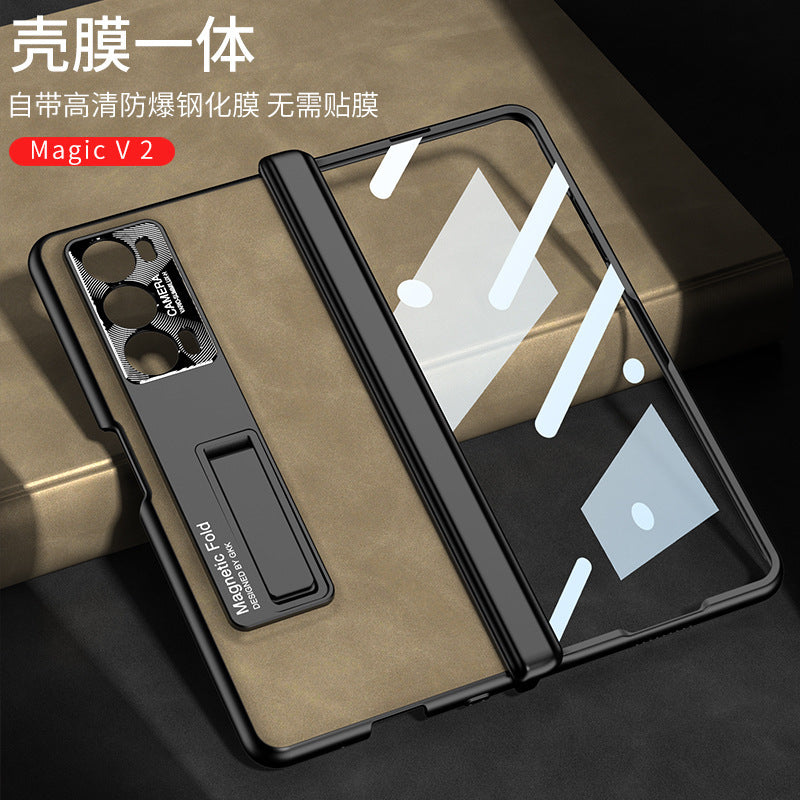 For Honor MagicV2 Phone Case Folding Screen Magnetic Hinge V2 Anti-Drop Protection Full Covering Case Fashion