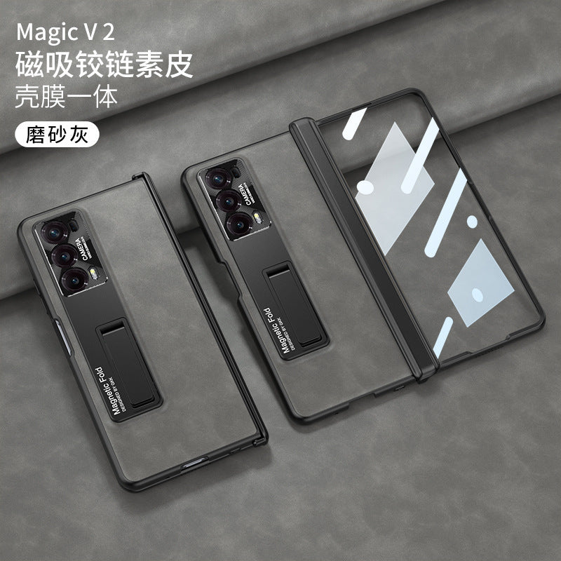 For Honor MagicV2 Phone Case Folding Screen Magnetic Hinge V2 Anti-Drop Protection Full Covering Case Fashion