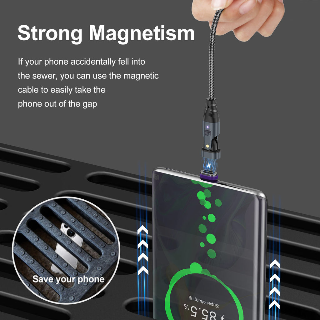 240W Magnetic USB-C Cable