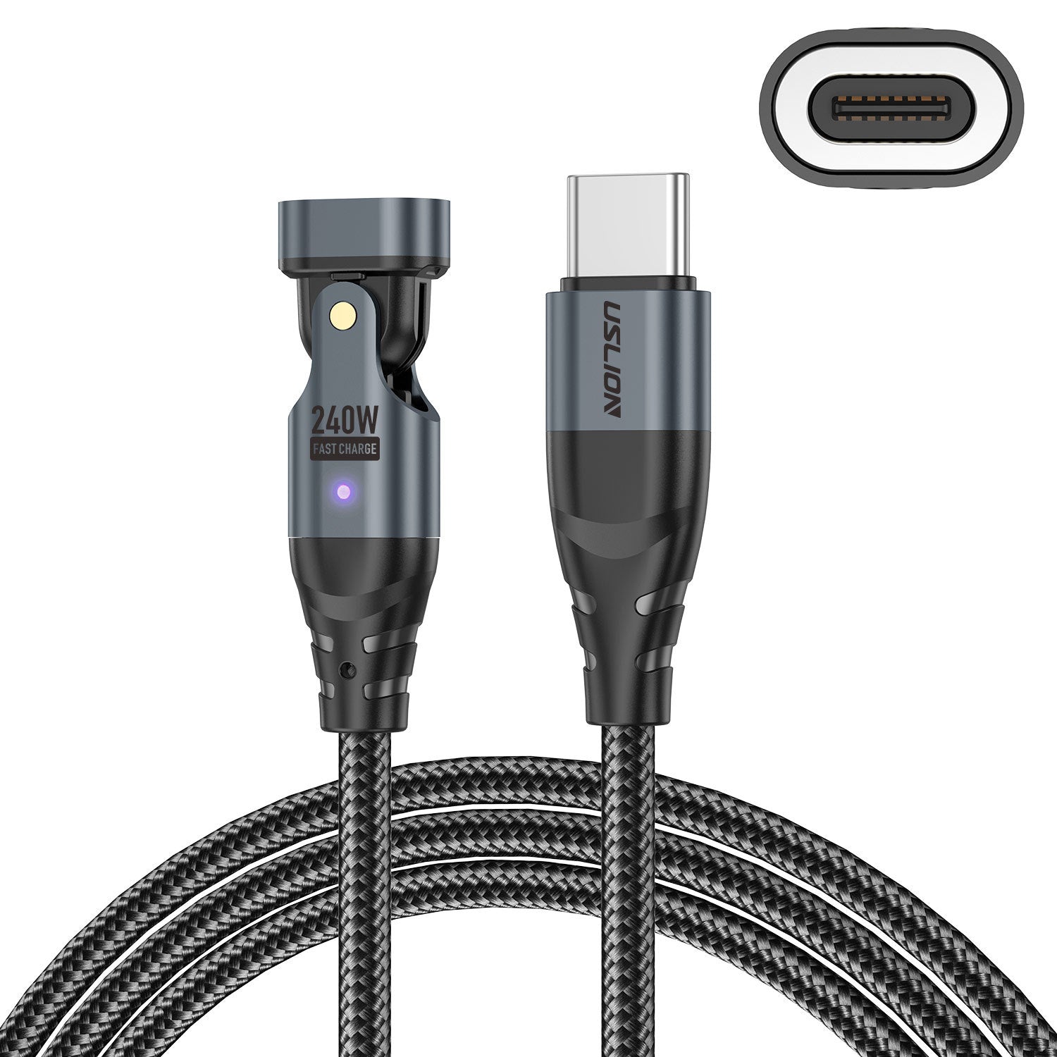 240W Magnetic USB-C Cable