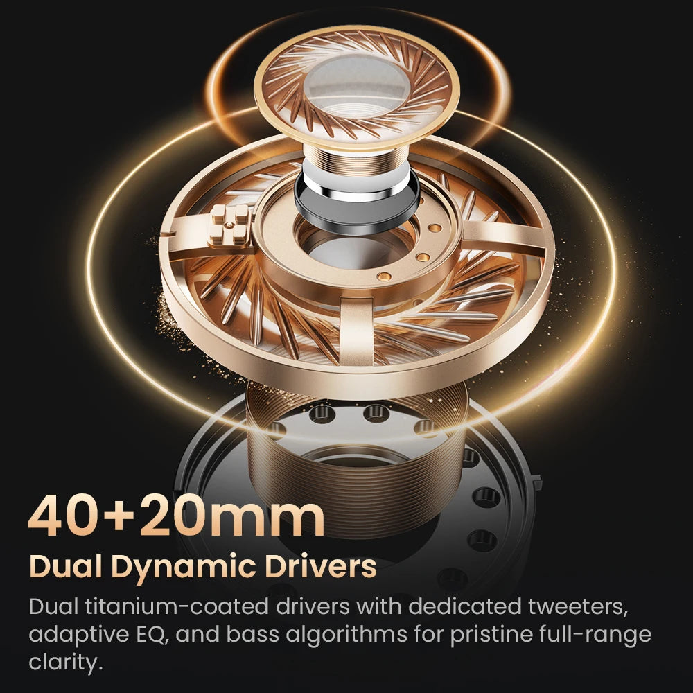 HAYLOU S40 ANC Wireless Headphones – Hi-Res Audio | Aktif Gürültü İptal Kablosuz Kulaklık