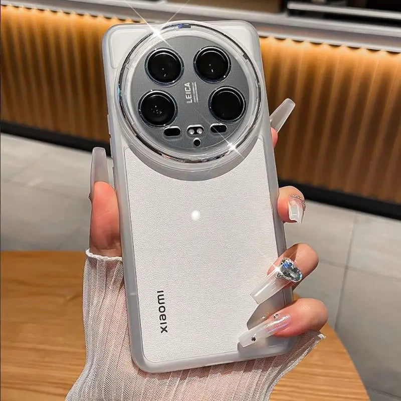 Xiaomi Phone Case – Luxury Clear Soft Cover | Xiaomi İçin Lüks Şeffaf Kılıf