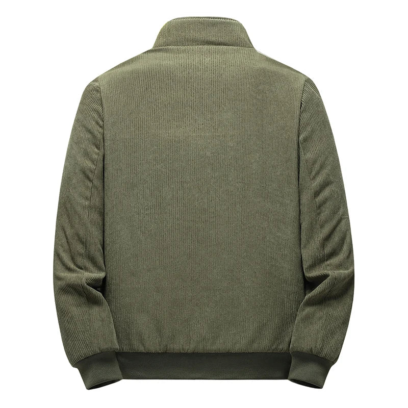 Men's Thick Fleece Jacket – Windproof Casual Outdoor Coat