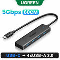 UGREEN USB 3.0 Hub – 4 Port Slim Splitter | 4 Portlu USB Hub