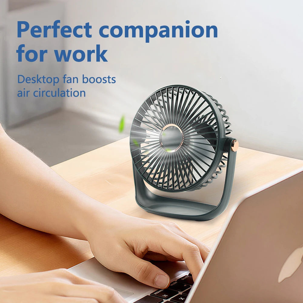 Desktop LED Fan 5-Speed