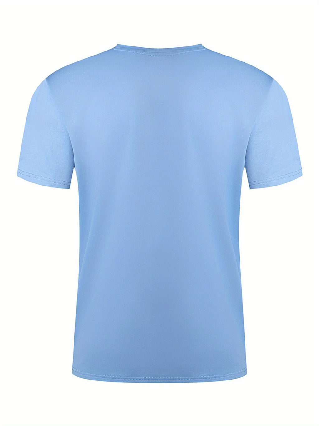 Men's 100% Cotton Moon Print T-Shirt – Casual Loose Fit