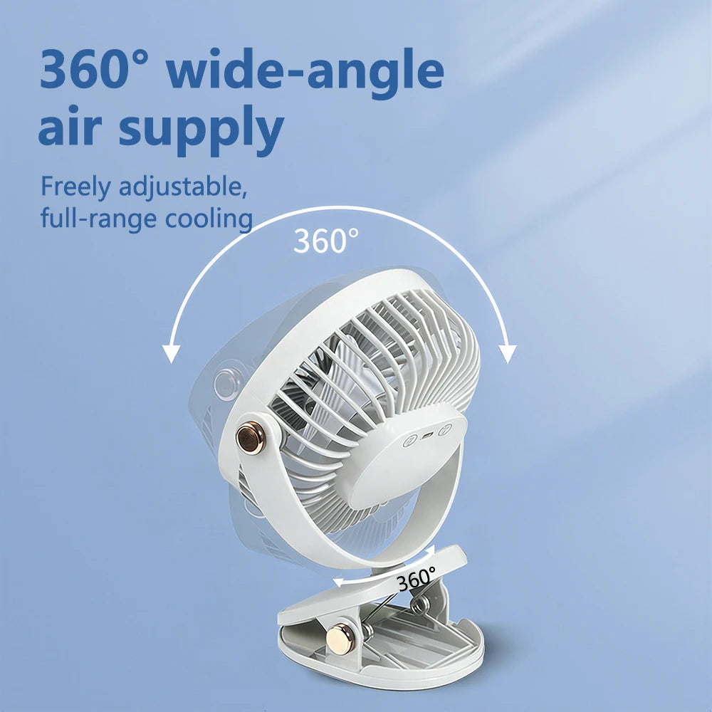 Desktop LED Fan 5-Speed