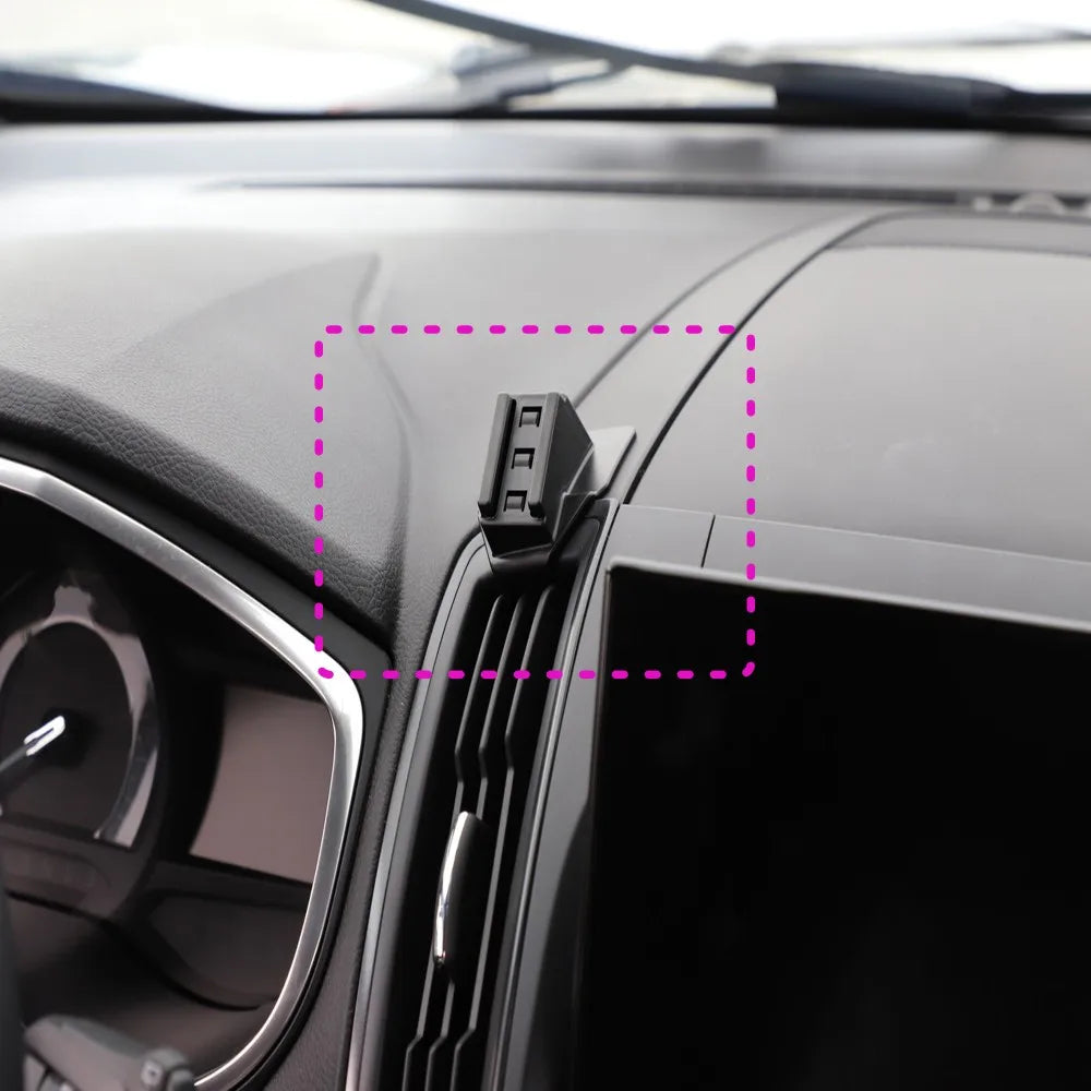 For Ford Edge 2015 2016 2017 2018 2019 2020 Car Phone Mount Wireless Charger Special Mobile Phone Holder Fixed Stand