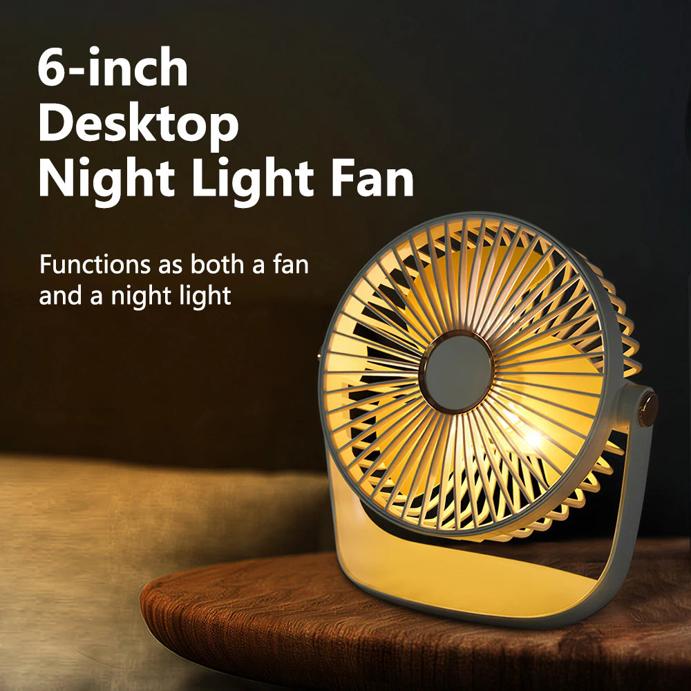 Desktop LED Fan 5-Speed