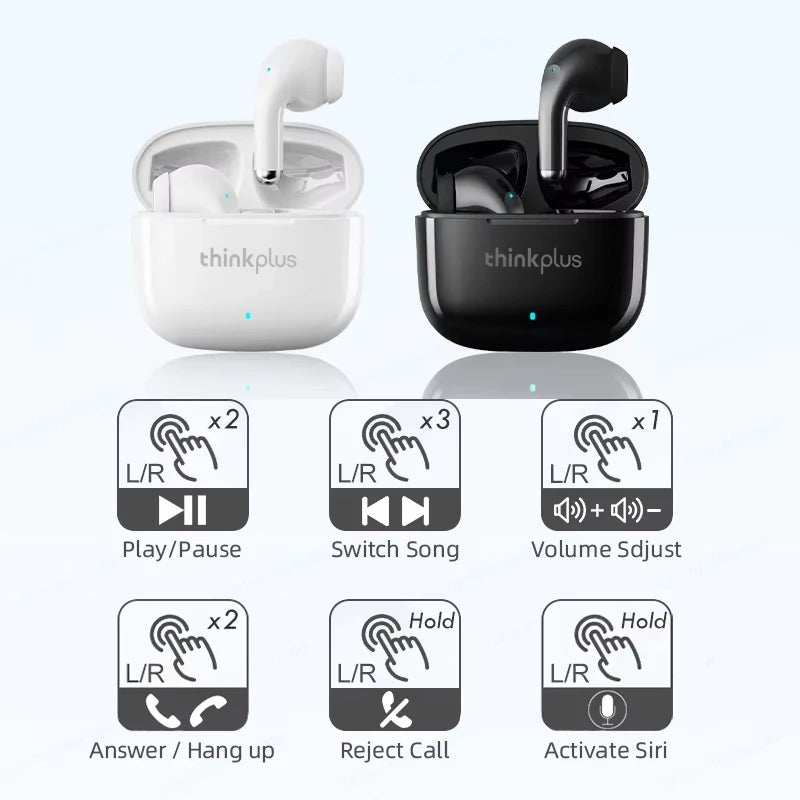 Lenovo LP40 Pro TWS Bluetooth Earphones – Noise Reduction | Gürültü İptal TWS Kulaklık