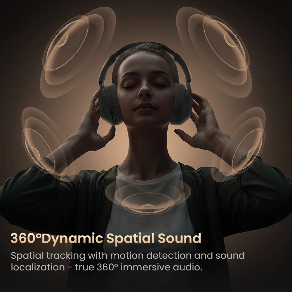 HAYLOU S40 ANC Wireless Headphones – Hi-Res Audio | Aktif Gürültü İptal Kablosuz Kulaklık